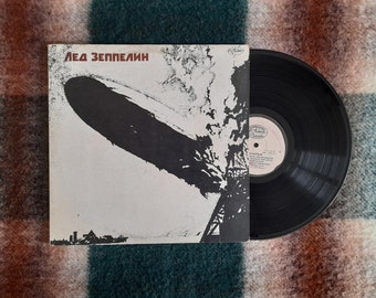 Led Zeppelin – Led Zeppelin I (The First Album) , Led Zeppelin Vinyl debut album , Robert Plant , Jimmy Page , John Bonham ,John Paul Jones