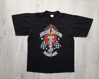 ヴィンテージ 2001 オレンジ ゴブリン – ロックンロール アウトローズ T シャツ、レア オレンジ ゴブリン T シャツ、イギリス製、XL、イギリスのヘビーメタル バンド レア T シャツ