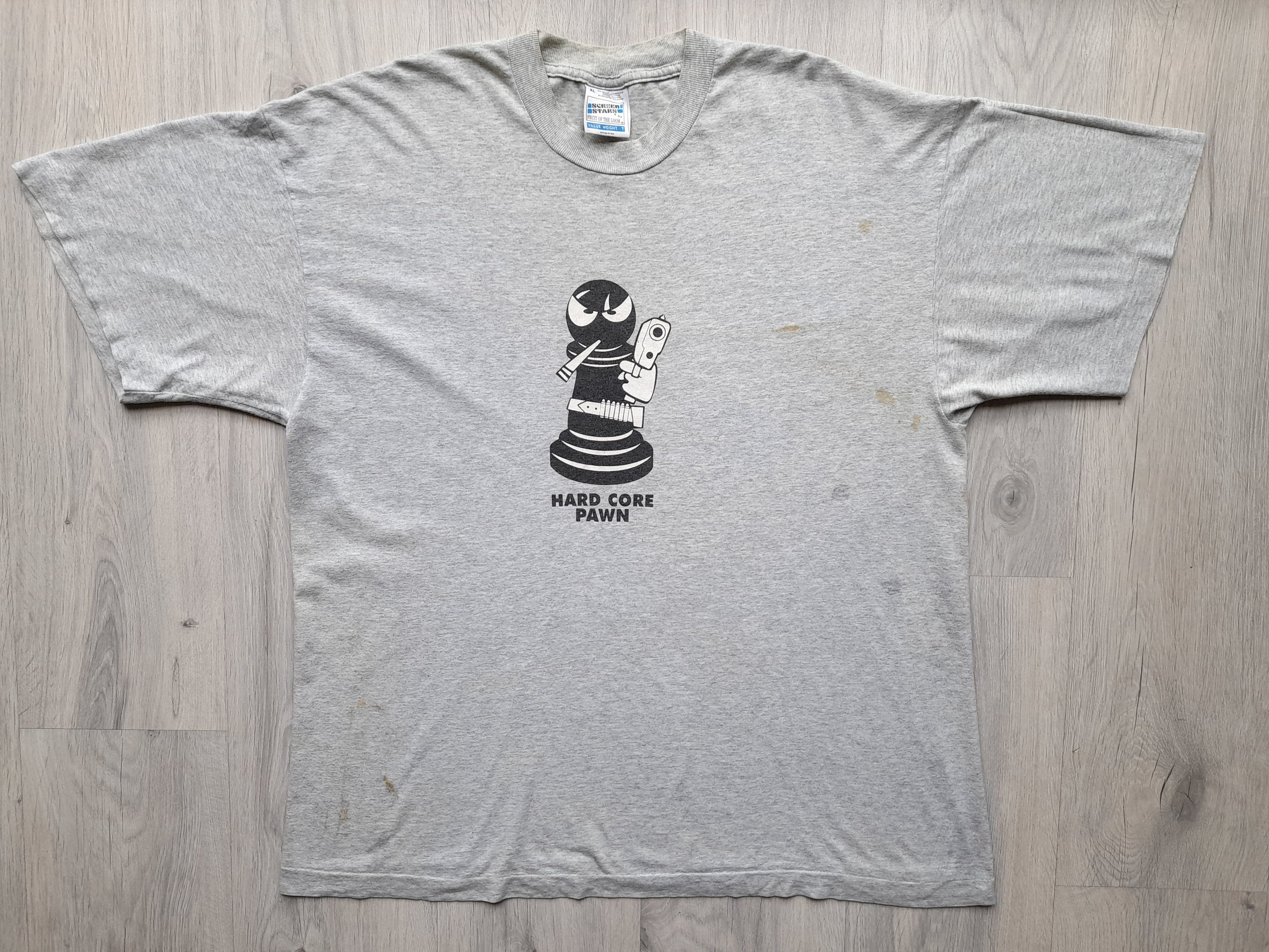 Old skate bootleg　T shirt　80s～90s Vintage 80s 90s Skate Xing USA Pro Team Skateboarding Pocket