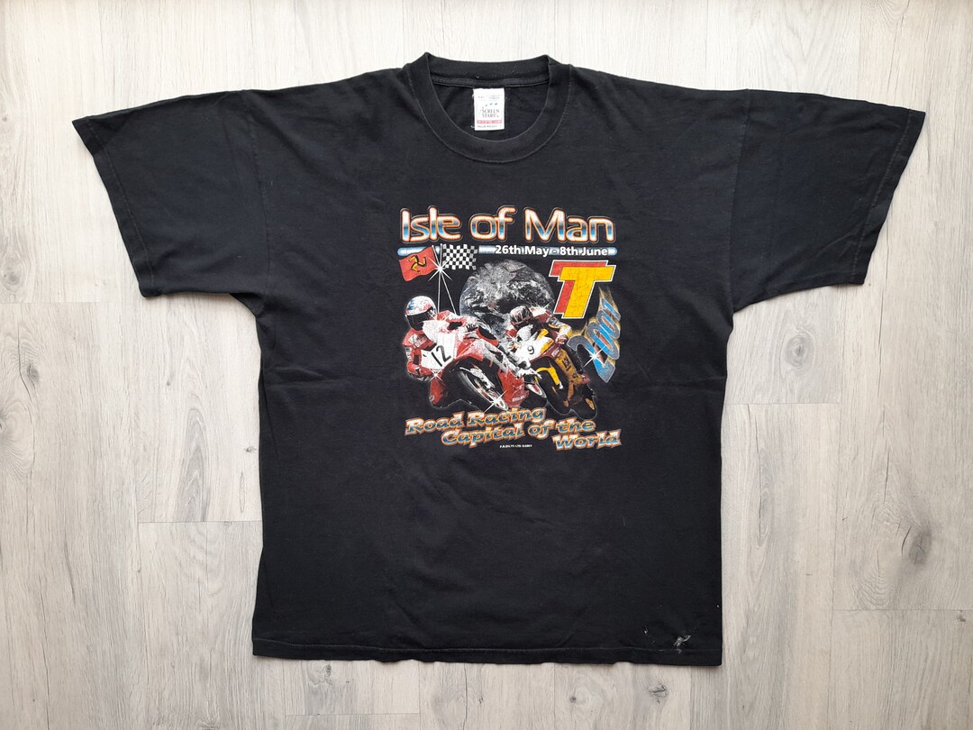Vintage 2001 Motorcycle Racing T-shirt , Souvenir T-shirt