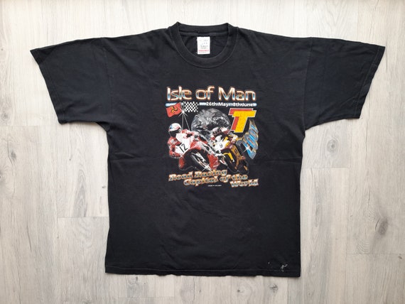Vintage 2001 Motorcycle Racing T-shirt , Souvenir T-shirt From the