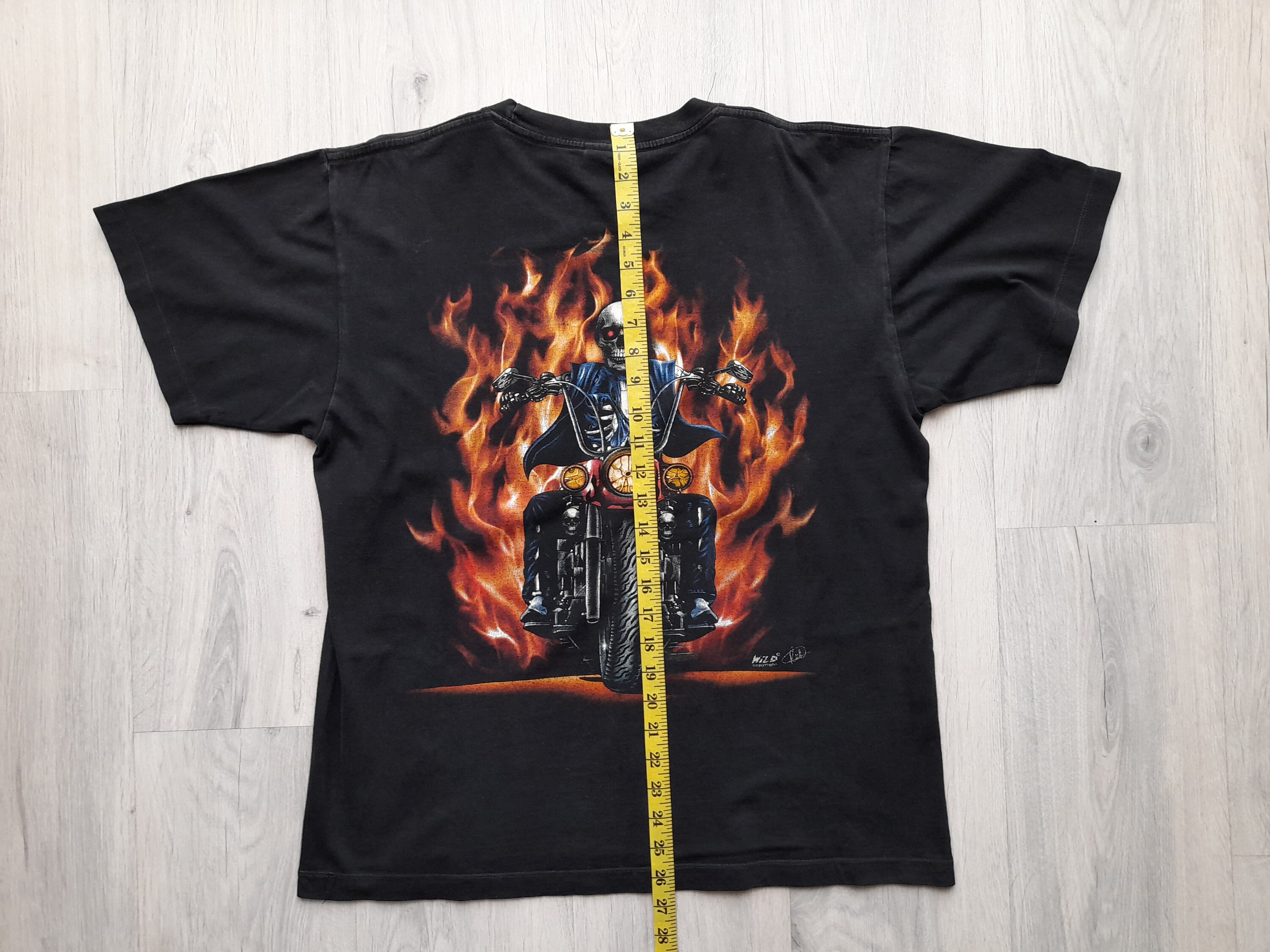 【mahagrid】23SS★ SKELETON BIKER TEE SKELETON BIKER TEE[WHITE] - MAHAGRID