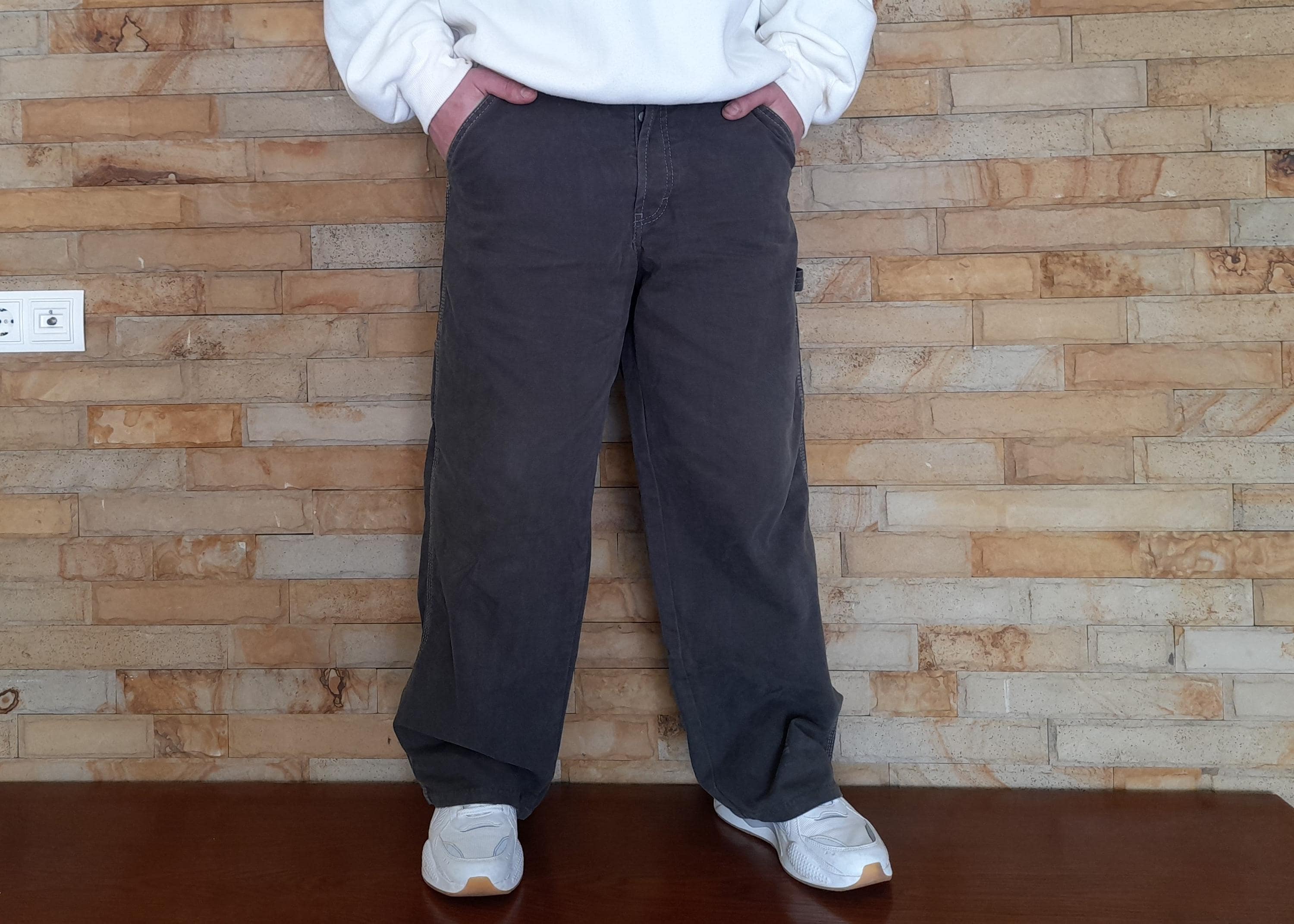 CTHY　DOCKING VINTAGE WIDE BAGGY PANTS CTHY DOCKING VINTAGE WIDE BAGGY PANTS 1