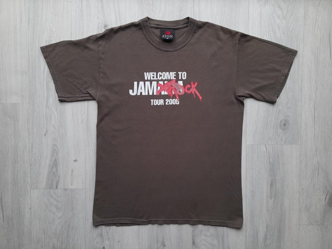 Vintage 2005 Damian Marley Welcome to Jamrock T-shirt .damien