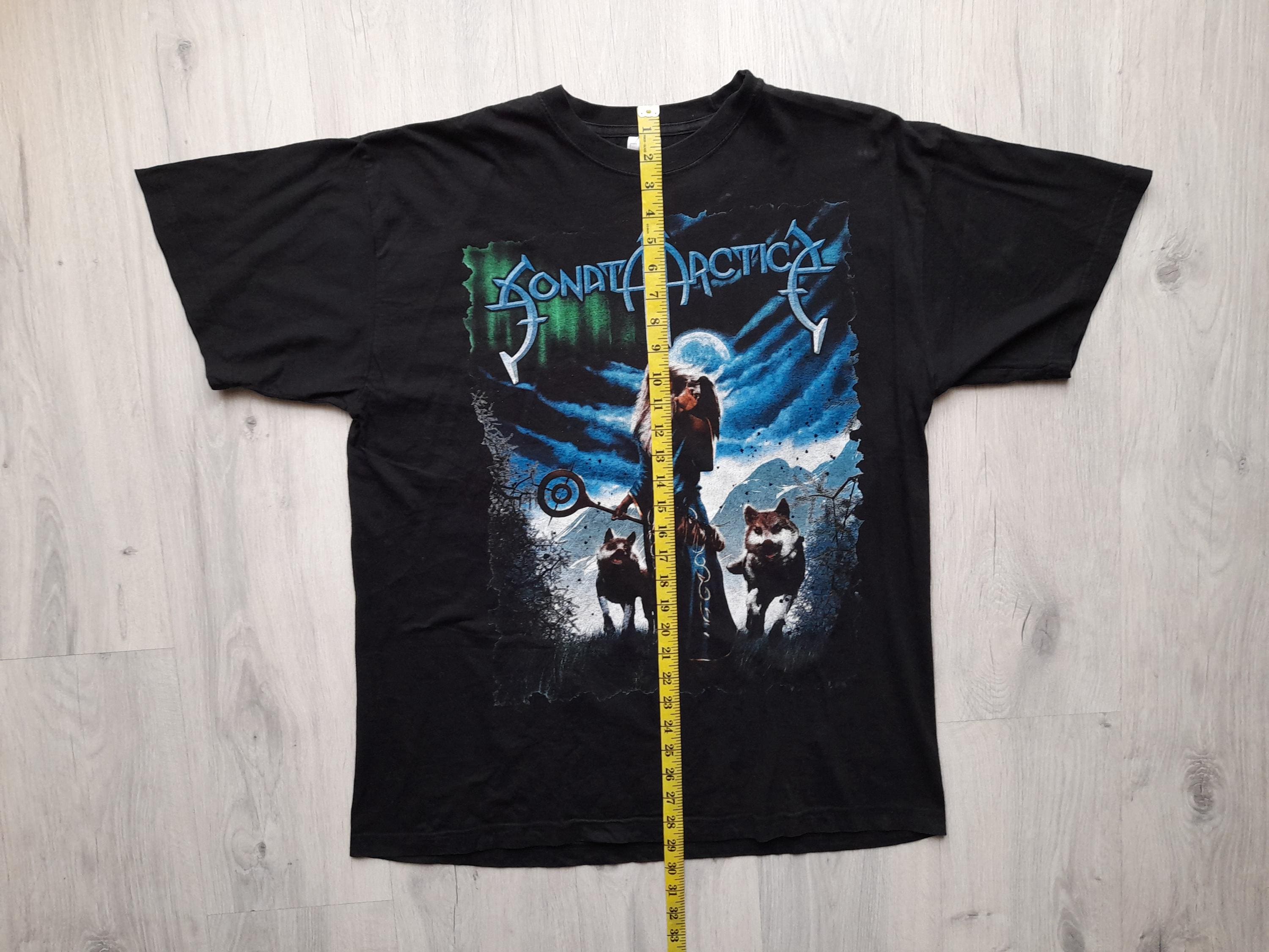 Vintage Sonata Arctica Tour Winterheart 2003 Shirt Tee Band Power