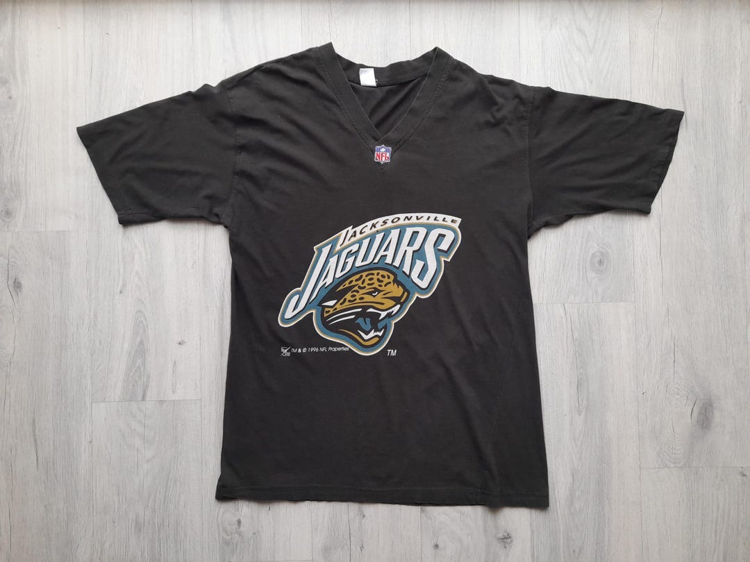 Vintage 90s Jacksonville Jaguars T-shirt L-XL - 1996 NFL - Etsy Israel