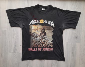 90s helloween バンドTシャツ　ヴィンテージ 90s vintage helloween band concert t shirt master ring world tour