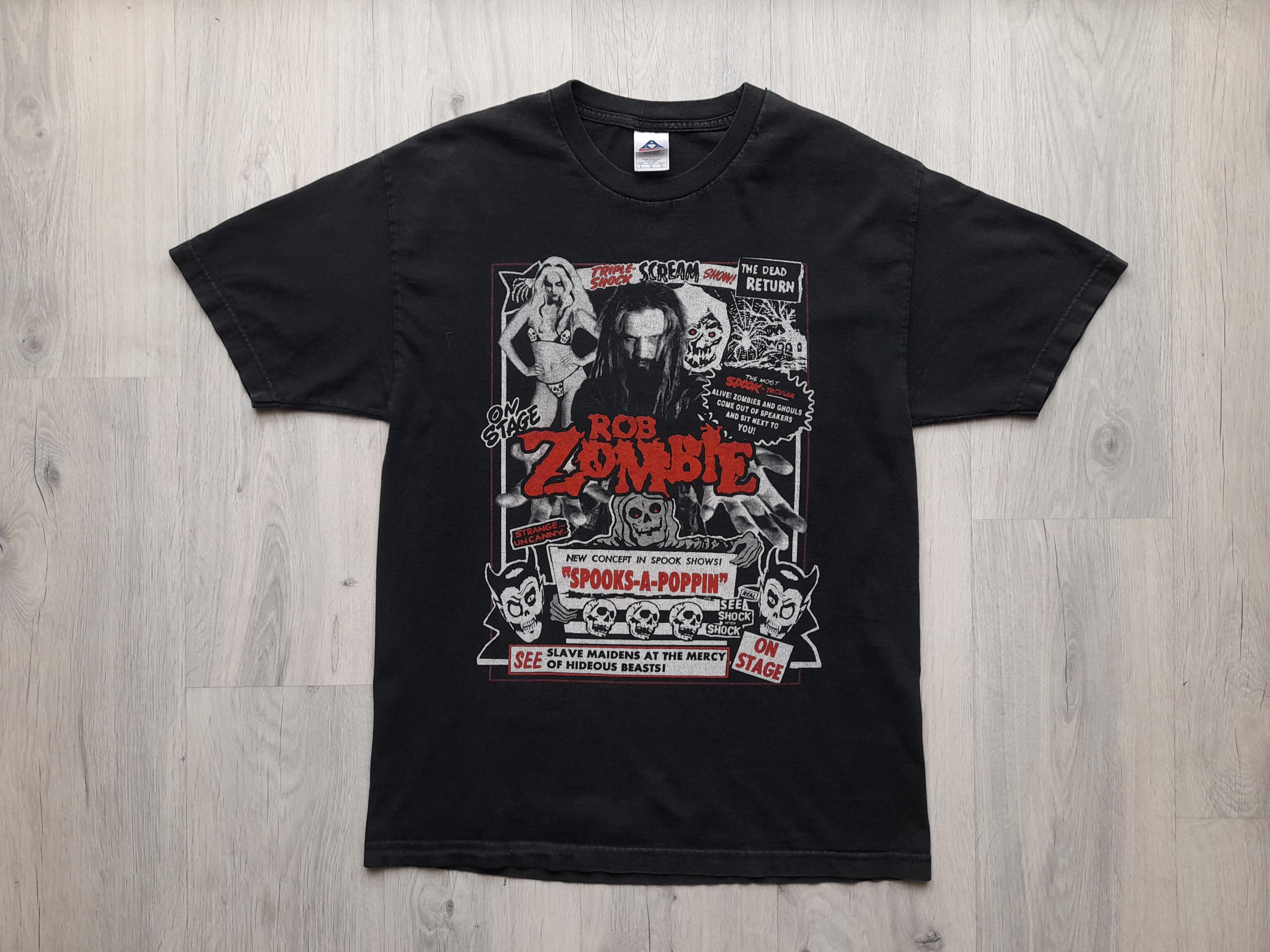 Vintage 2006 Rob Zombie the Great Zombie Show T-shirt ,large ,rob