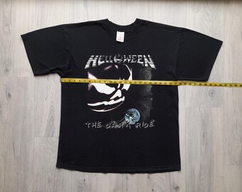 Vintage Helloween the Dark Ride 2000 Tour T-shirt - XL Heavy Metal