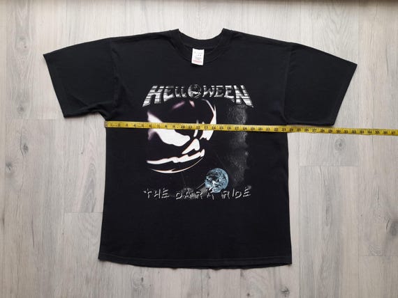 Vintage Helloween the Dark Ride 2000 Tour T-shirt - XL Heavy Metal