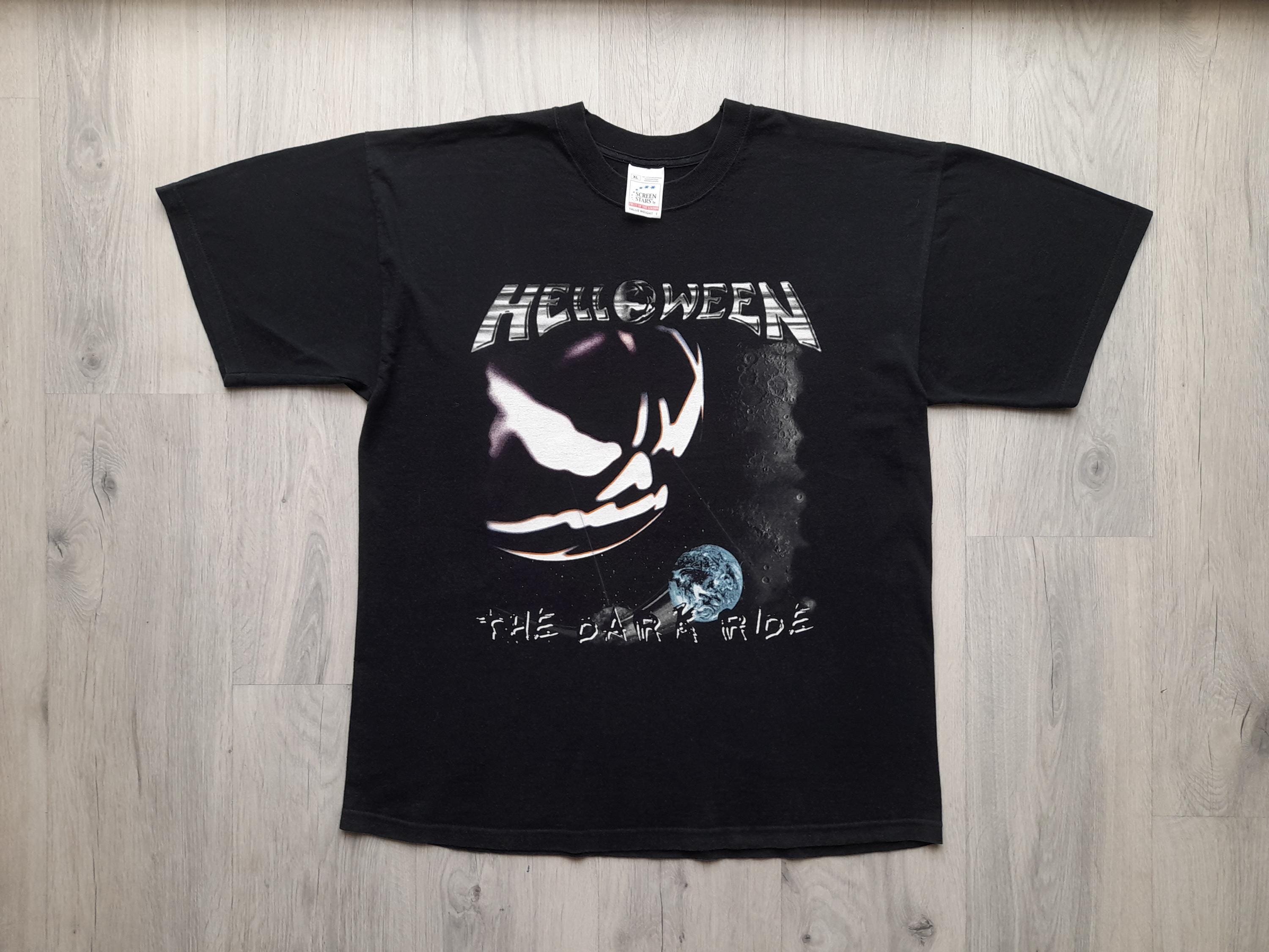 Vintage Helloween the Dark Ride 2000 Tour T-shirt - XL Heavy Metal