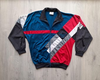 Vintage Adidas Chile 62 Track Jacket Leopard Print, Limited