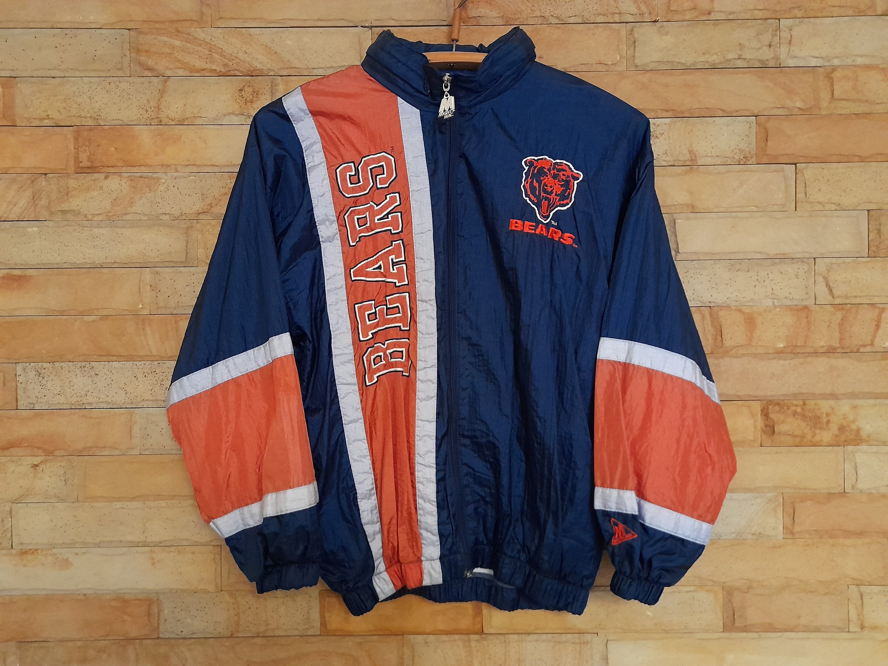 Navy and orange track jacket - Etsy 日本