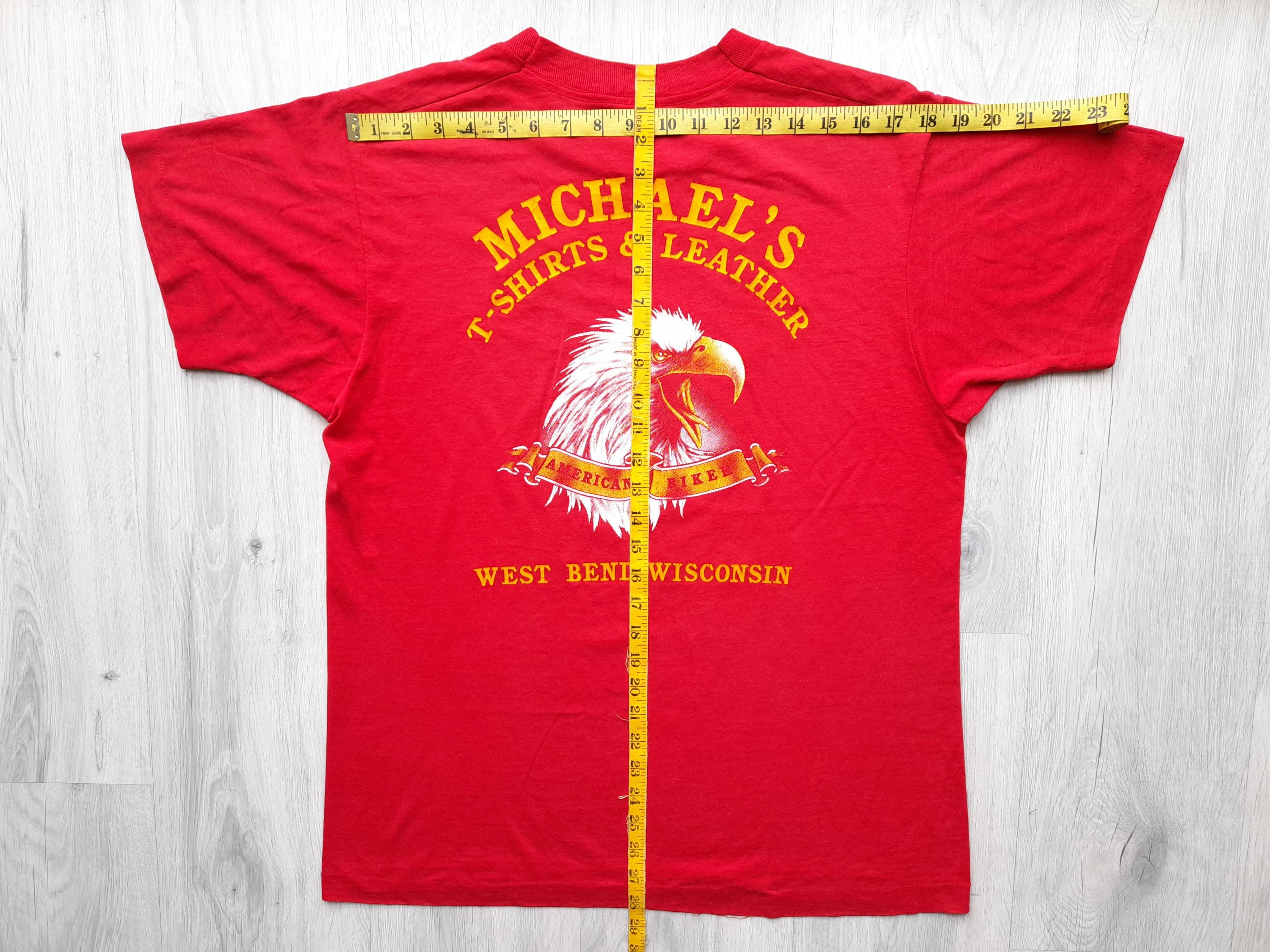 3d emblemHarley-Davidsonイーグル Tシャツ 1987年製 Harley-Davidson イーグル Tシャツ1987