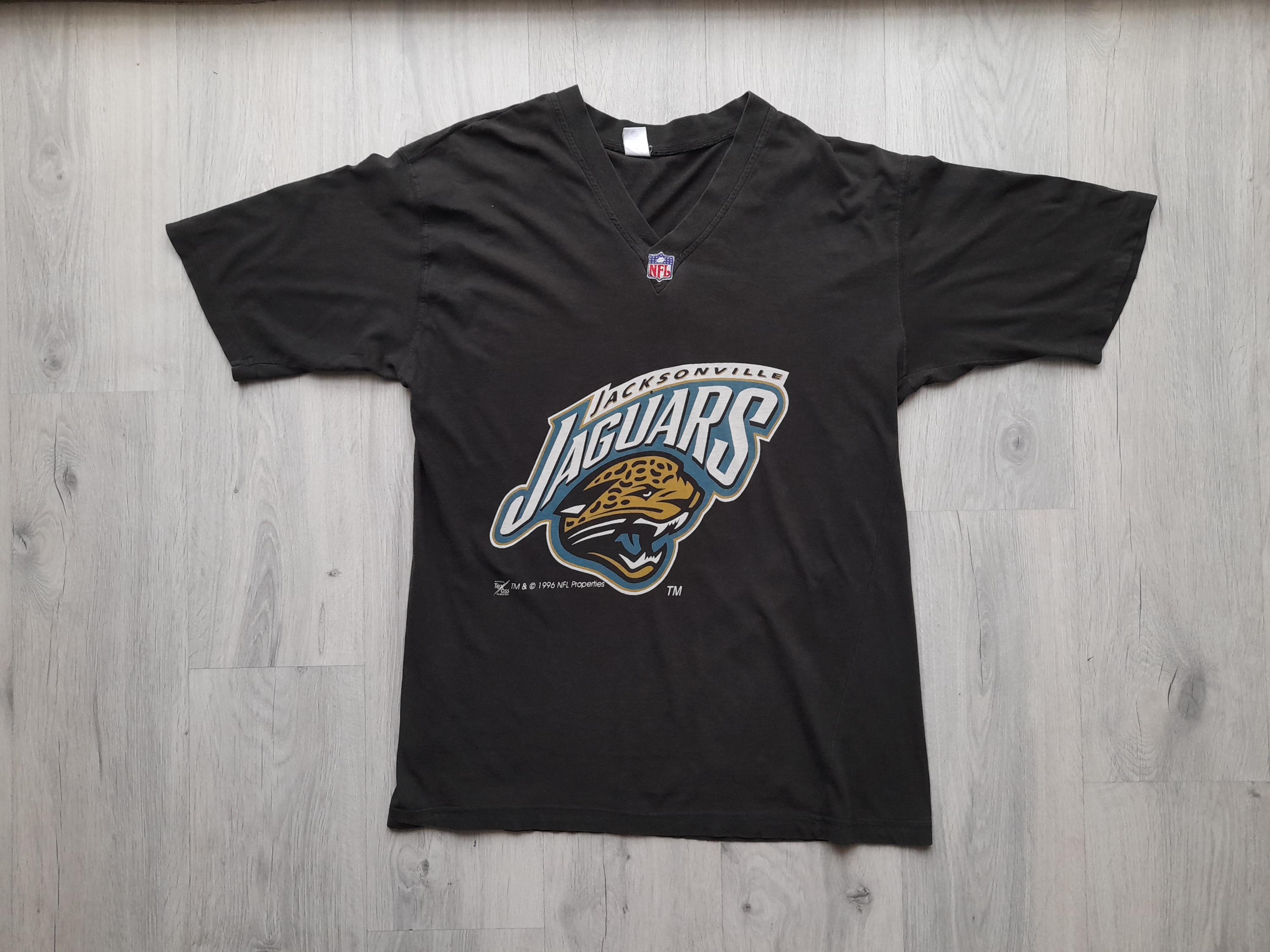 Vintage 90s Jacksonville Jaguars T-shirt L-XL - 1996 NFL - Etsy Israel