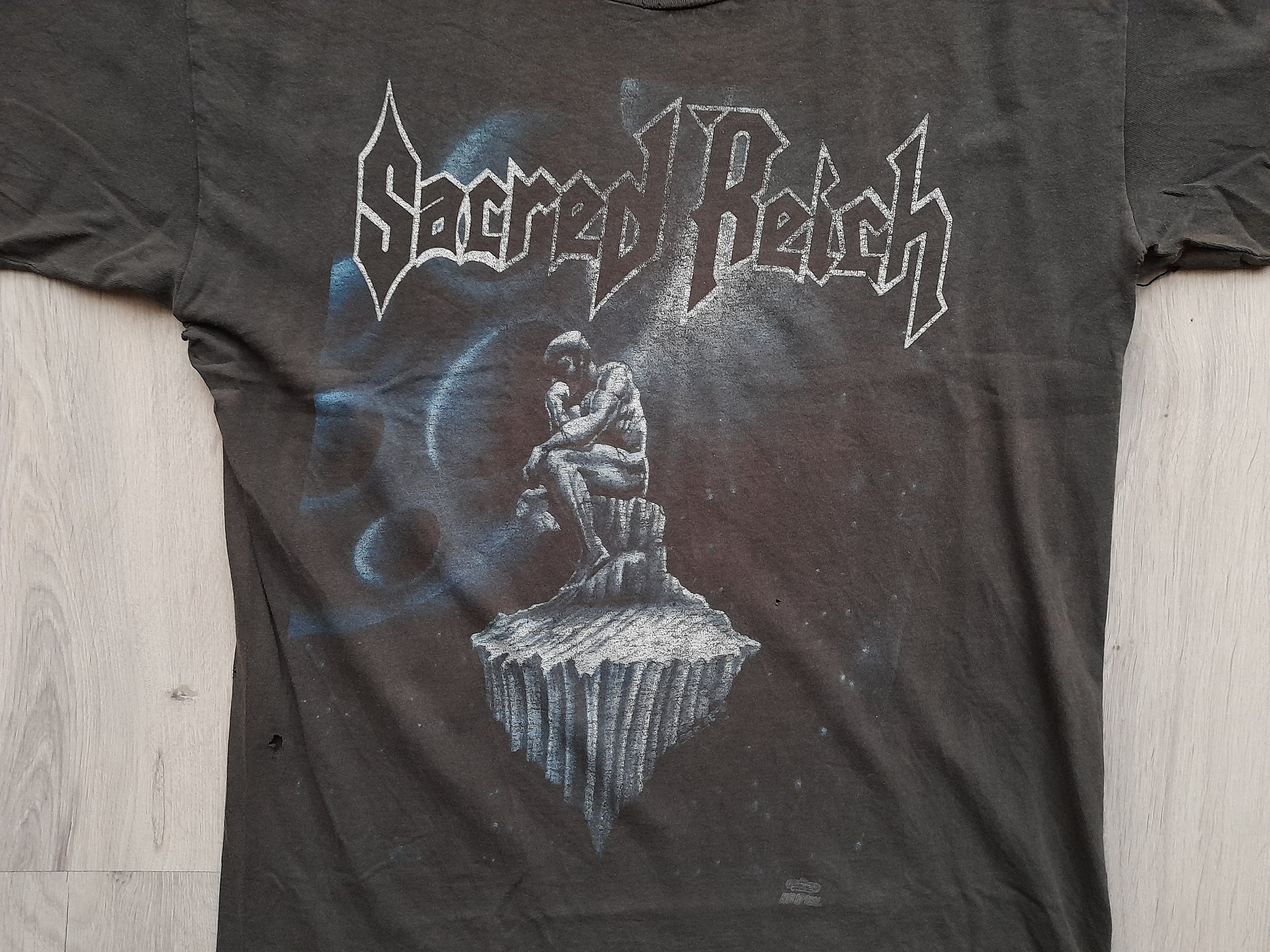 Vintage 1991 Sacred Reich A Question Shirt , Sacred Reich 90s Tee 