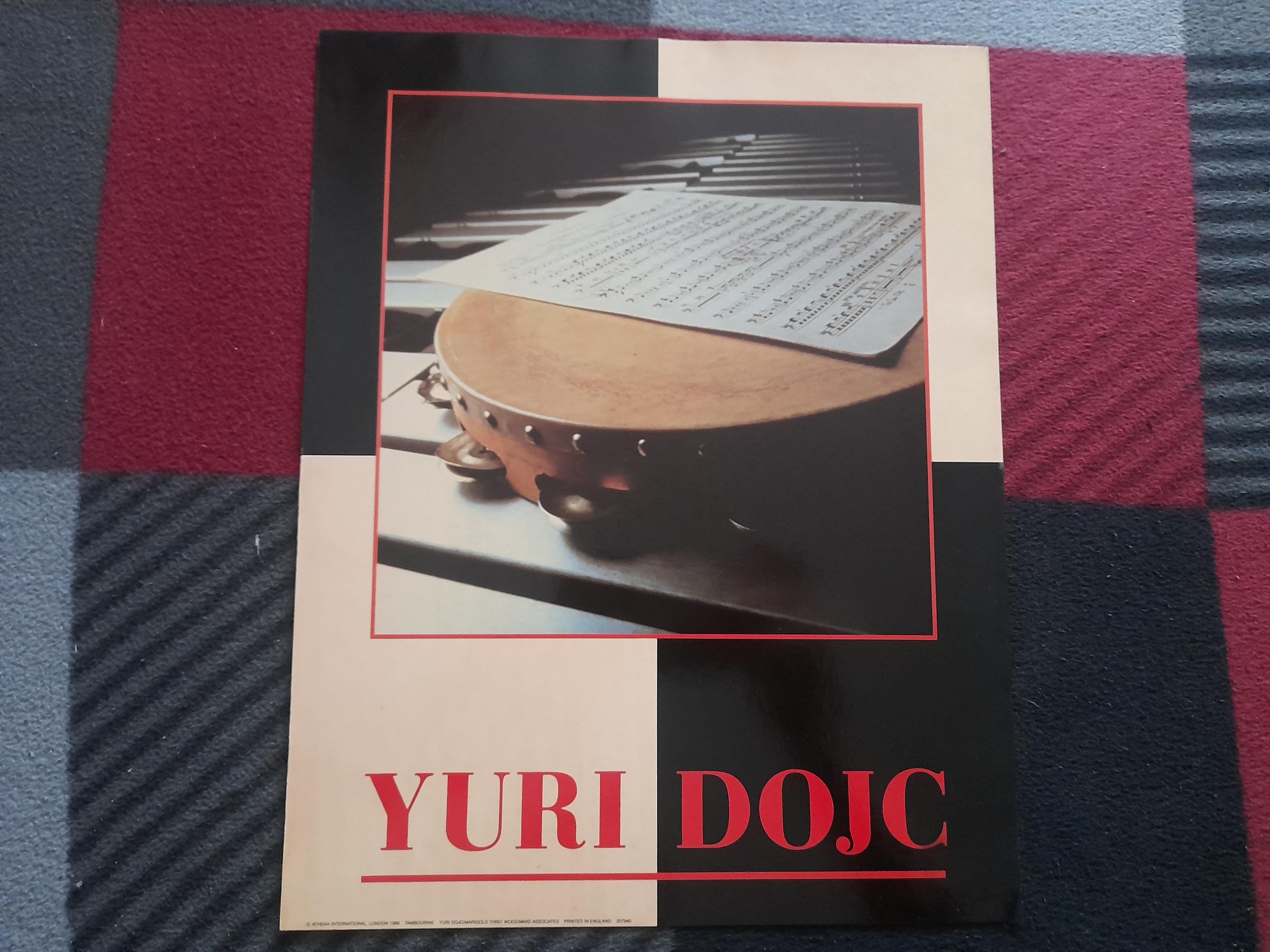 Yuri Dojc Original 1986 Vintage Athena Print Art Print Poster .80s