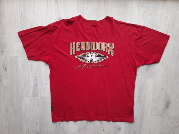 Vintage 90s Australian Surfing Vintage camiseta, Headworx 