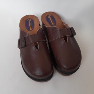 Vintage 80s High Platform Wooden Clogs ,vintage Clogs, Wood Clogs ...