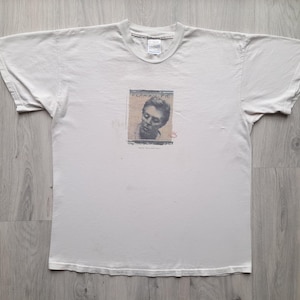 Vintage 90s Paul McCartney Flaming Pie T-Shirt Size XL.Paul McCartney 90s Tee