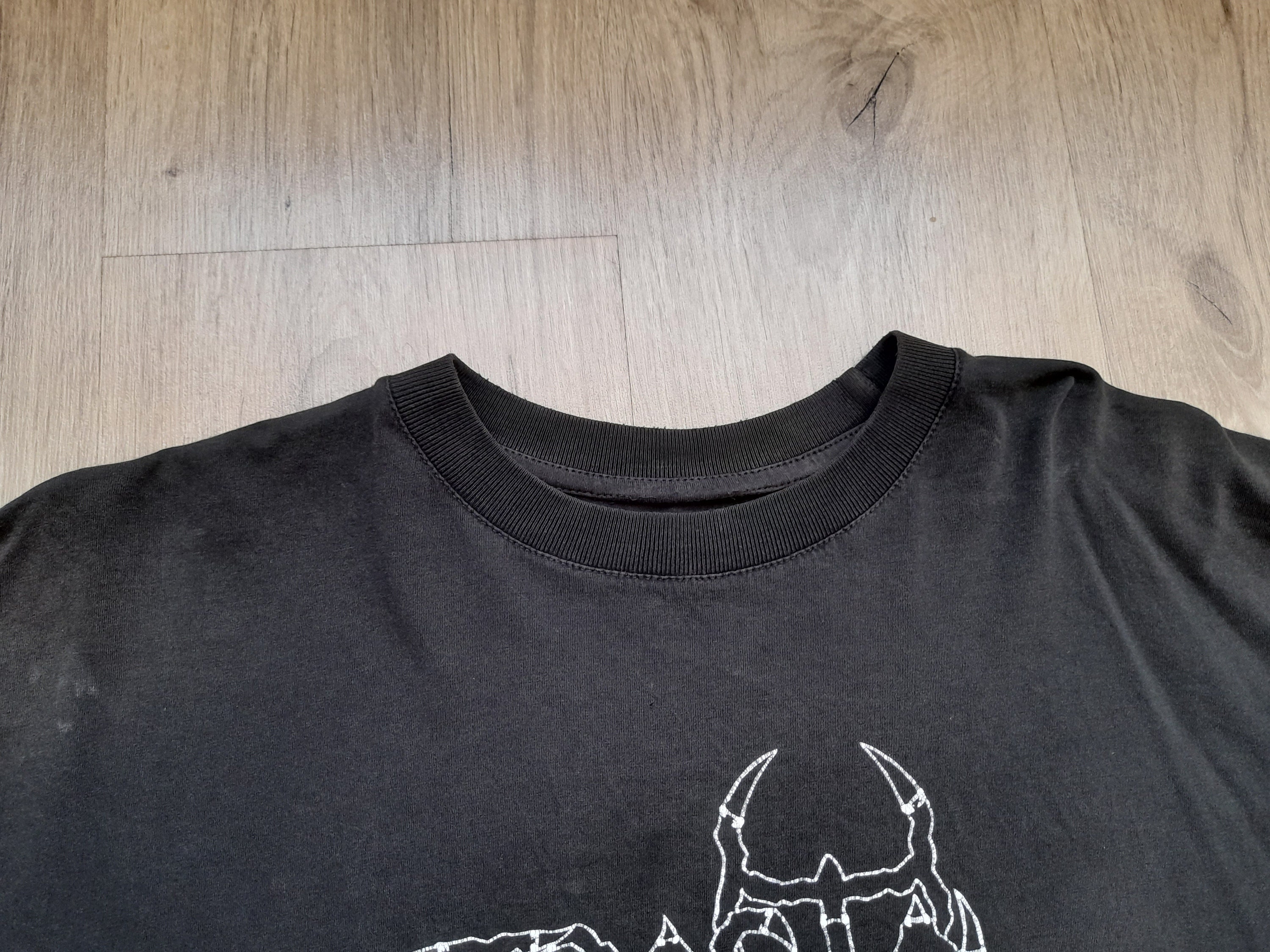 Vintage 90s Fractal Shirt ,XL Size ,90s Fractal Tee ,punk