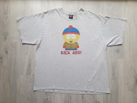 90s South Park Cartman Tシャツ XL Vintage 90s South Park Shirt Size XXL , VTG Worn Cartoon Comedy