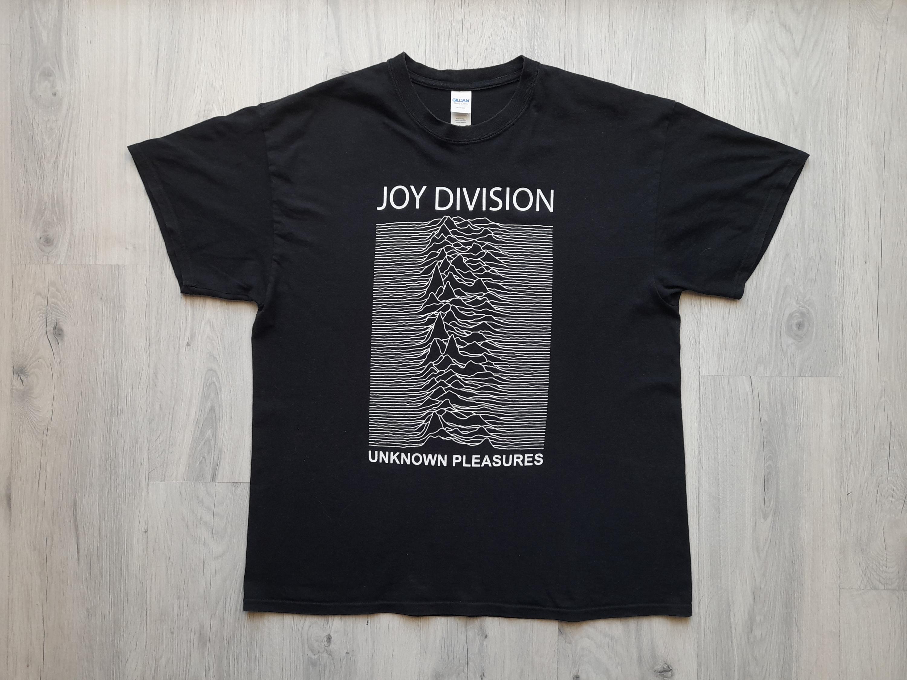 Joy Division Unknown Pleasures Mens T-shirt XL .joy Division