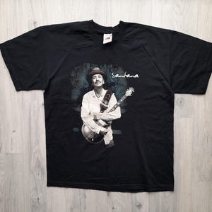 Vintage Santana Shaman Concert Tour Shirt Size XL , 2003  Santana Shaman Concert Tour T-Shirt