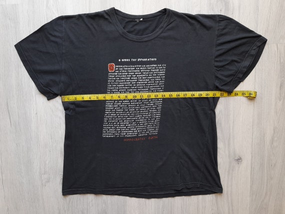 Vintage 90s The Oath of Hippocrates Tee,Womens XL… - image 10