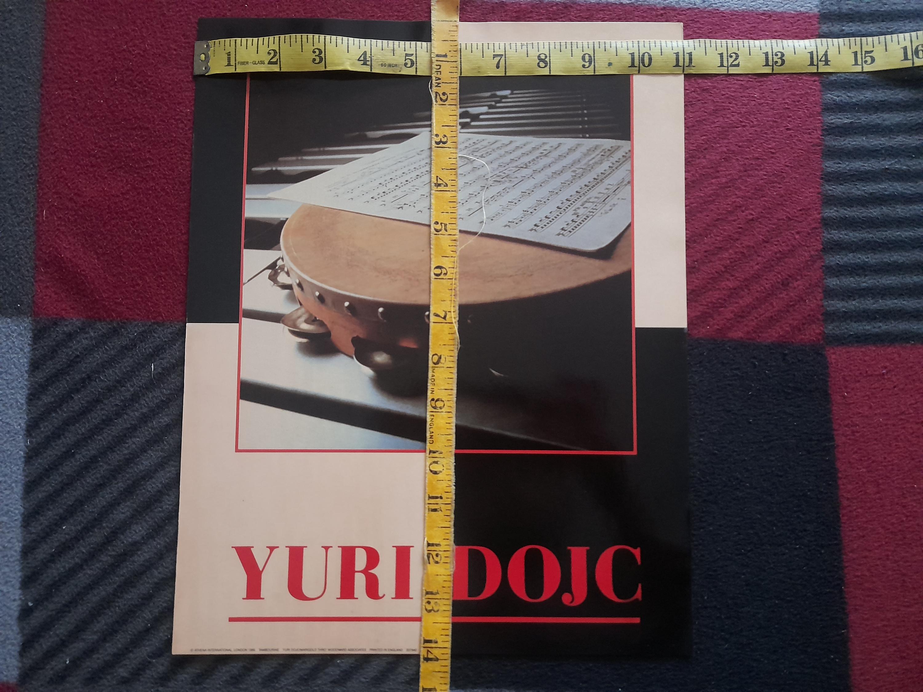 Yuri Dojc Original 1986 Vintage Athena Print Art Print Poster .80s