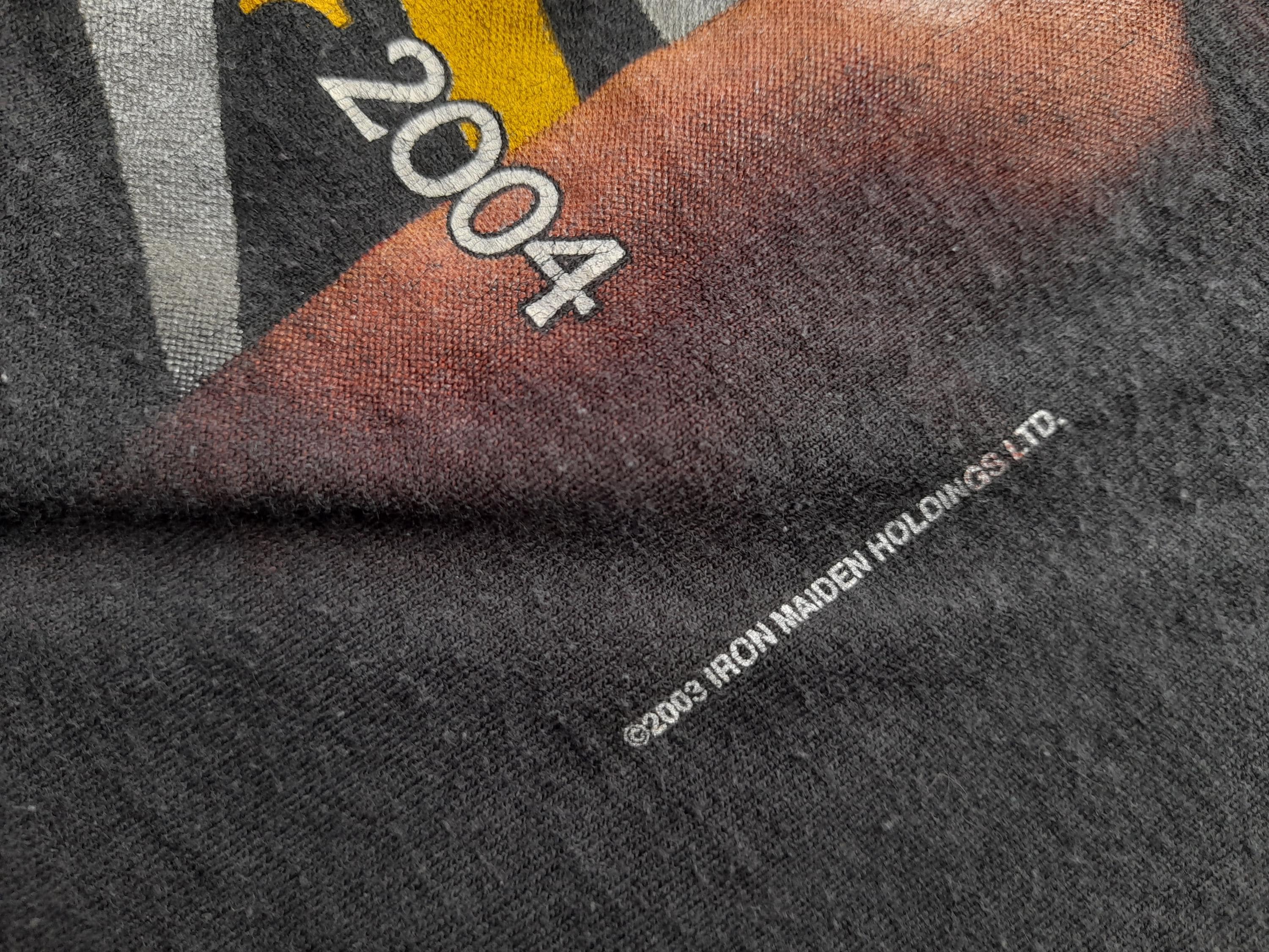 ヴィンテージ 2003 アイアンメイデン Tシャツ ダンス・オブ・デス 