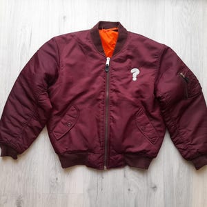 ALPHA INDUSTRIES Reversible Flight MA-1 Bomber Jacket Green