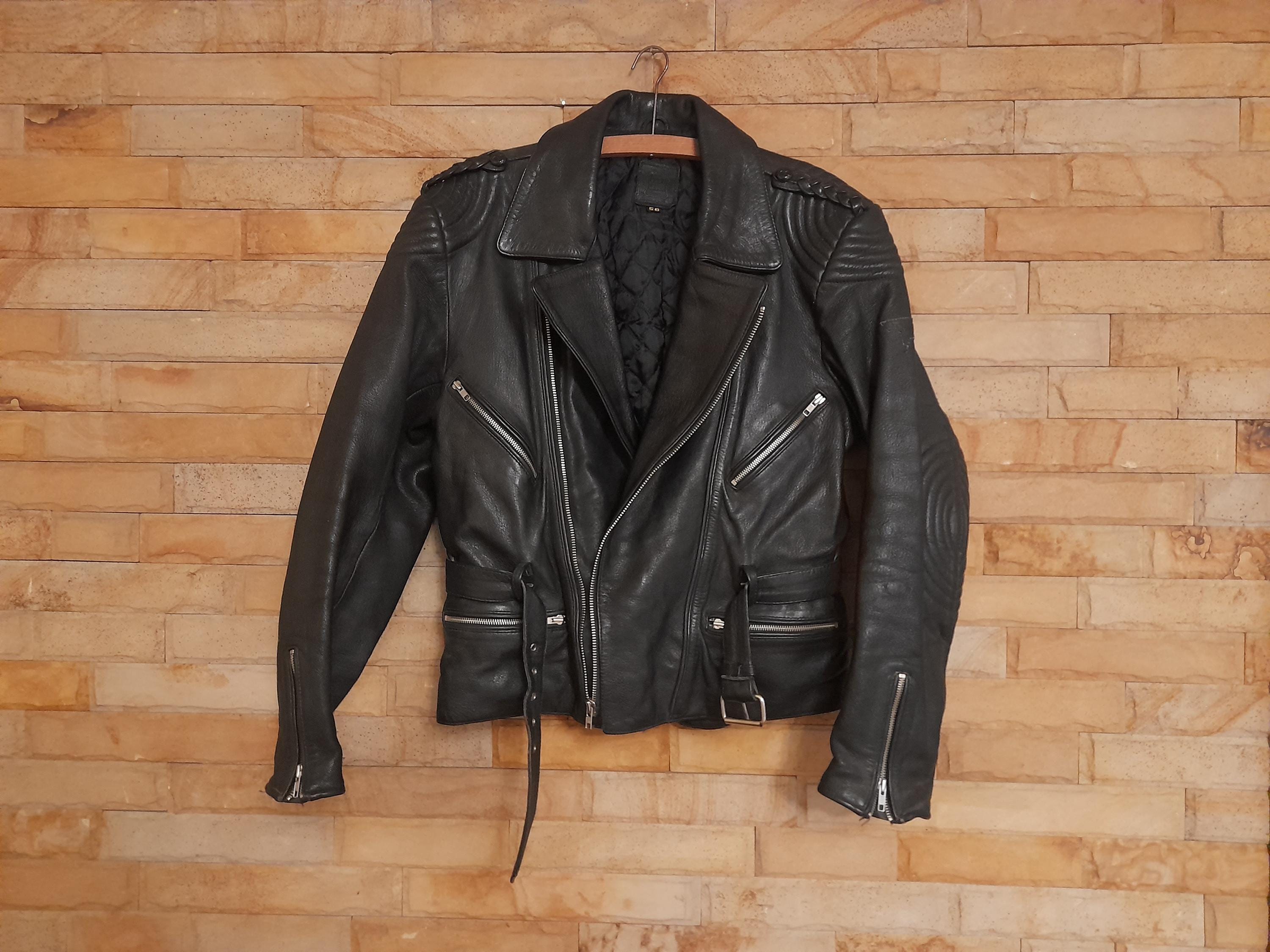 ジャケット・アウター 70s Vintage stitch leather jacket BLACK il_1080xN.5829119267_9kkc.jpg
