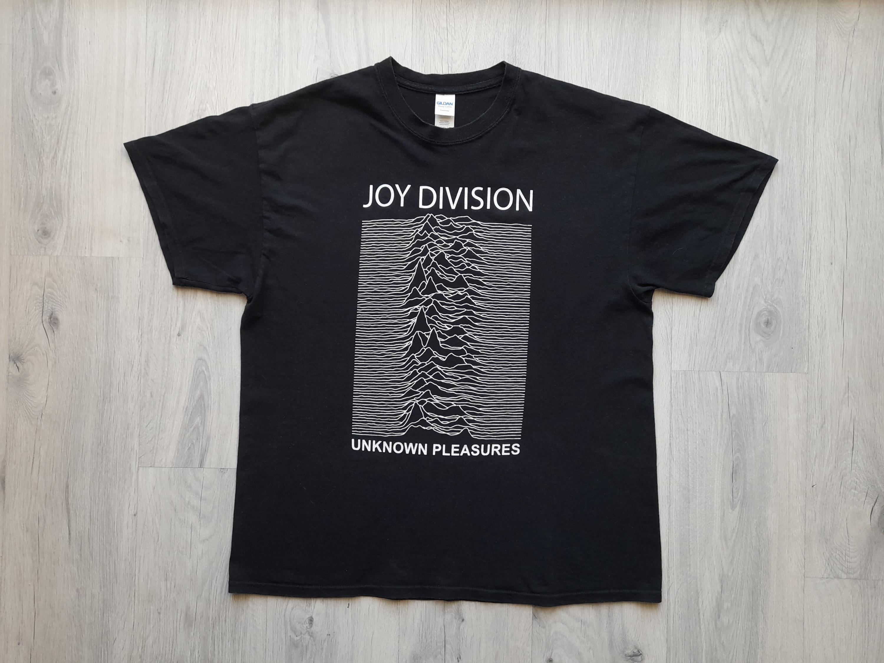 00s JOY DIVISION UNKNOWN PLEASURES バンドT Joy Division Unknown Pleasures Mens T-shirt XL .joy Division