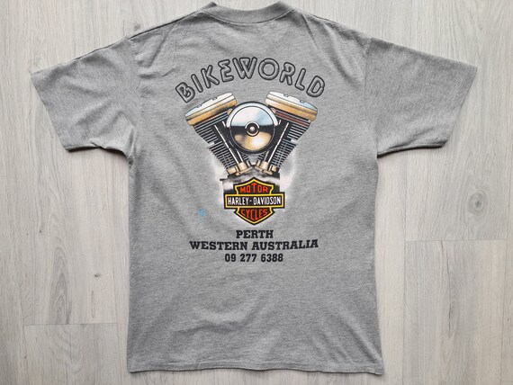 Vintage 90s Harley Davidson 宇宙 Tシャツ　XL Vintage 90s Harley Davidson 宇宙 Tシャツ XL