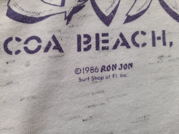 Vintage 1986 Ron Jon Surf Shop Cocoa Beach Florid… - image 5