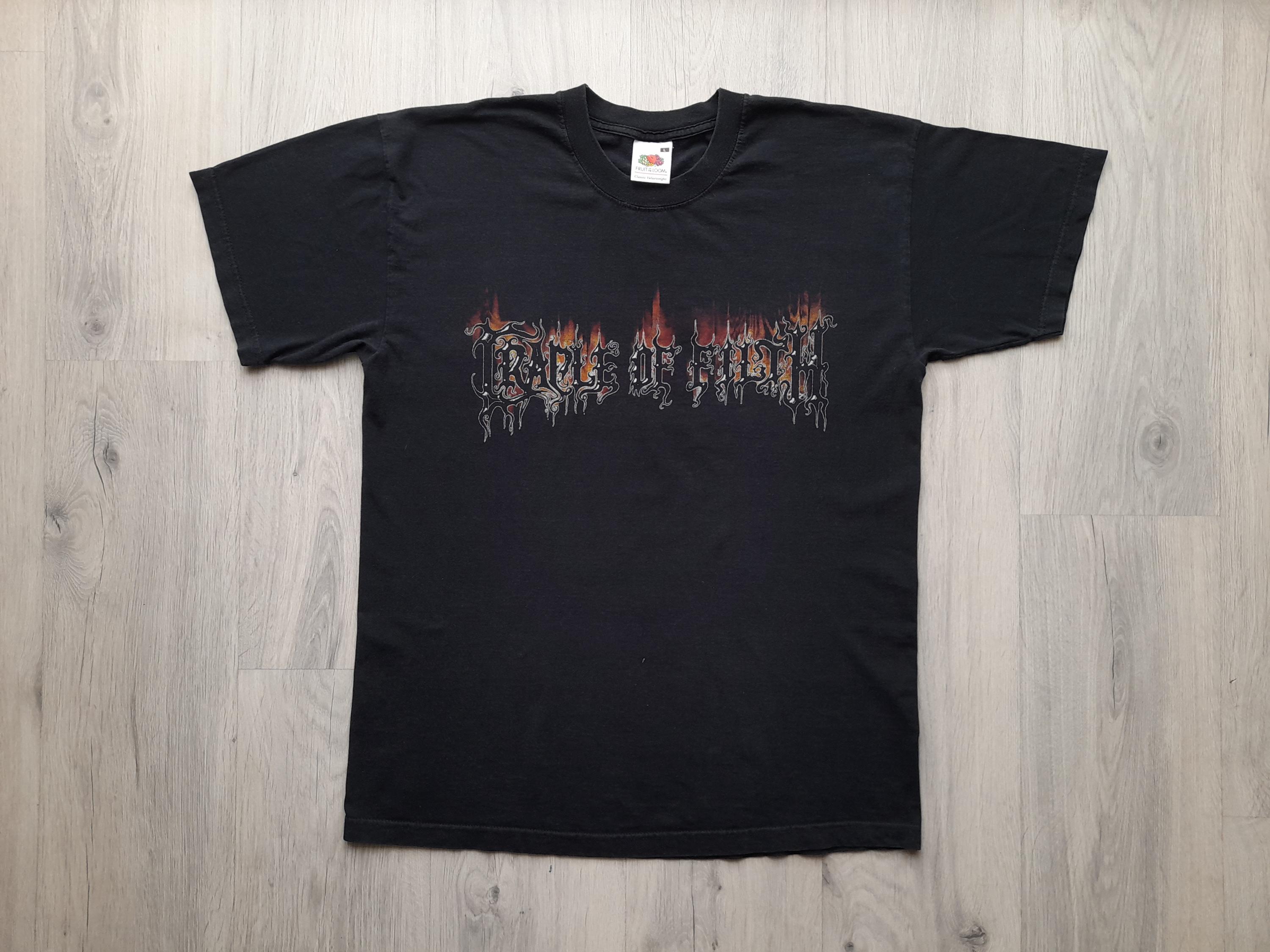 Vintage Cradle of Filth 90s Tee - Etsy