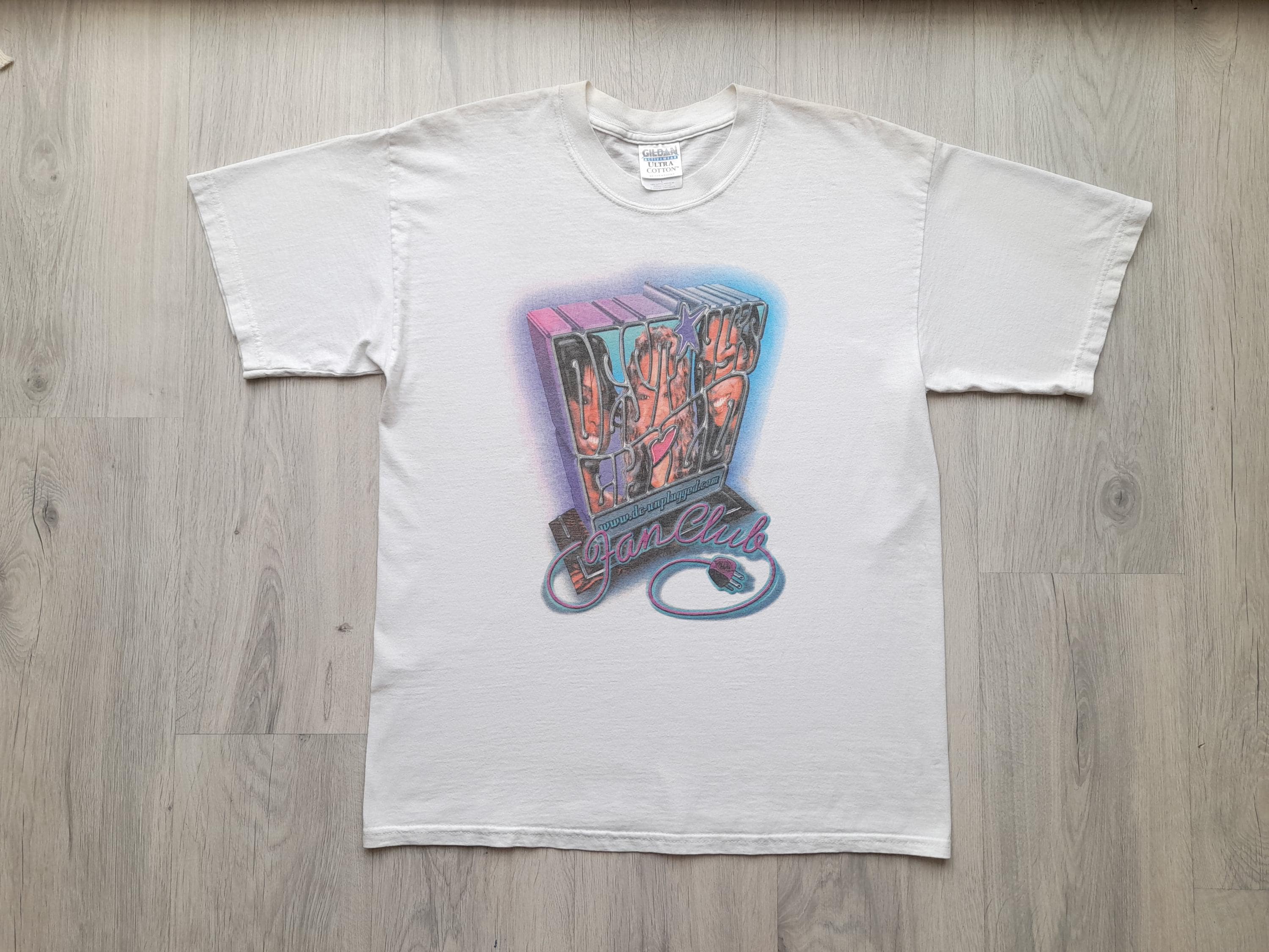 Vintage 90s Destiny's Child Fan Club White T-shirt ,large Size