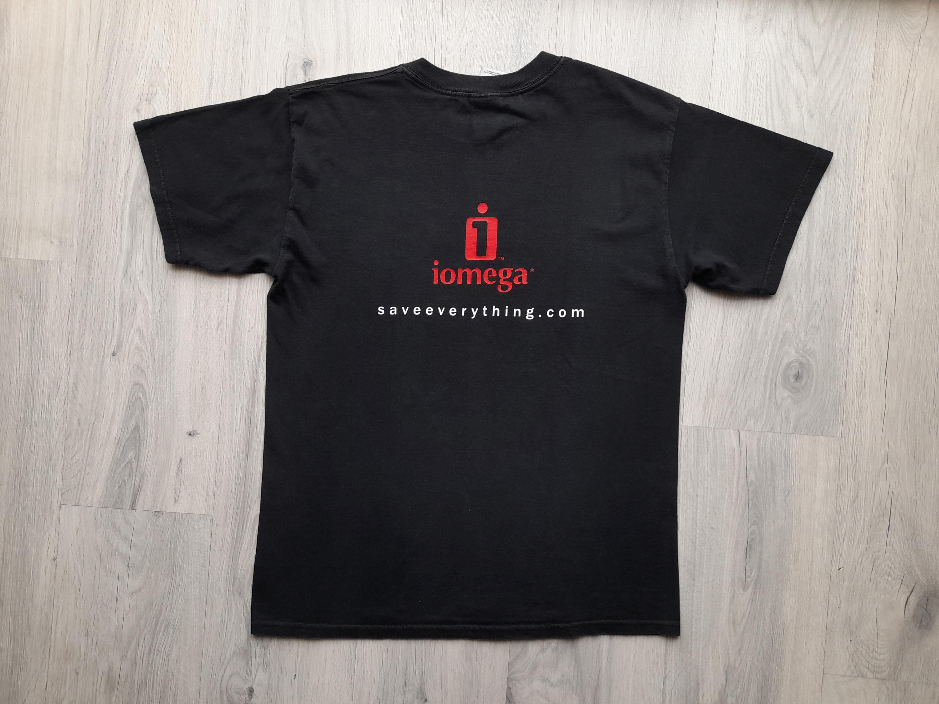 Vintage Iomega T-shirt ,vintage Computer PC Gaming T-shirt 00s 