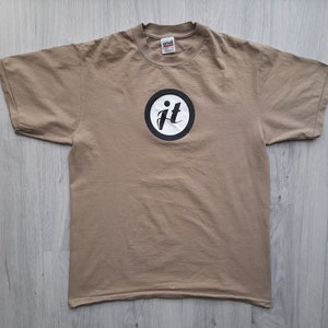 Vintage 90s IT Ivan Iusco EXTREMALY Rare Tee ,Techno,Experimental ,Single Stitch,Made in Usa ,Electronic,,Vintage 90s Gabber Rave Tee shirt