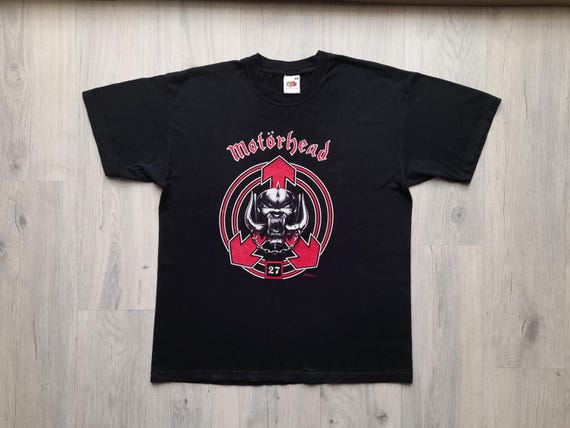 Vintage Motorhead 27 Anniversary Band Tee XL Motörhead Born to