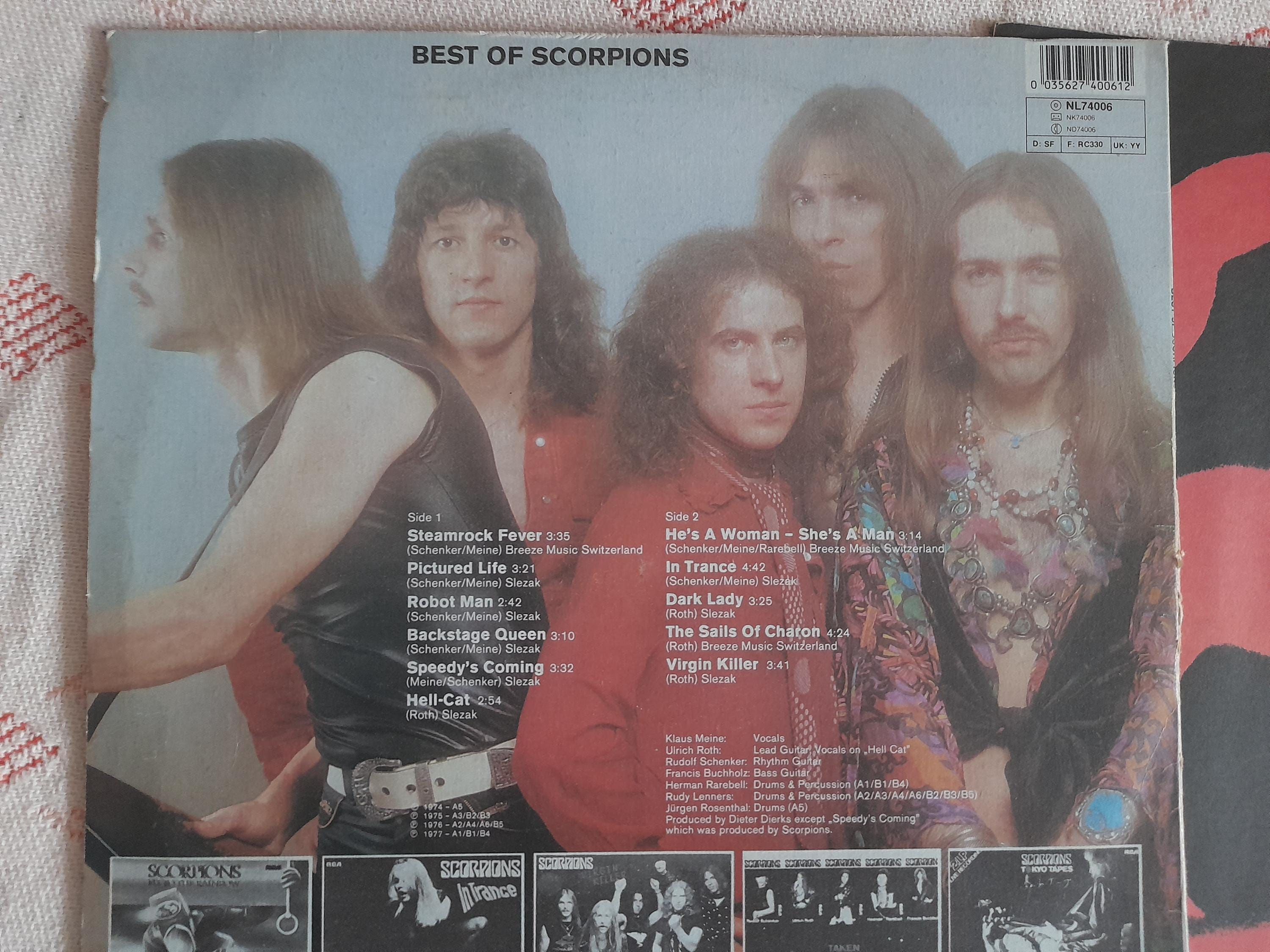 Scorpions – Best of Scorpions, Vol. 1, Vol. 2 ,vinyl Scorpions – Best of Scorpions, Vol. 1, Vol. 2 ,vinyl