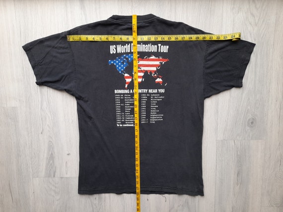 Vintage 2003 USA World Domination Tour , Large Size ,world