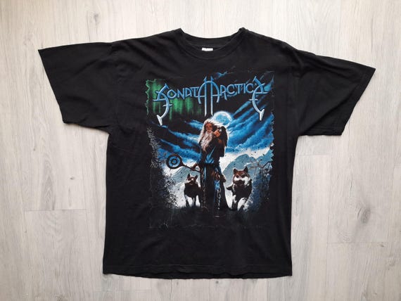 Vintage Sonata Arctica Tour Winterheart 2003 Shirt Tee Band Power