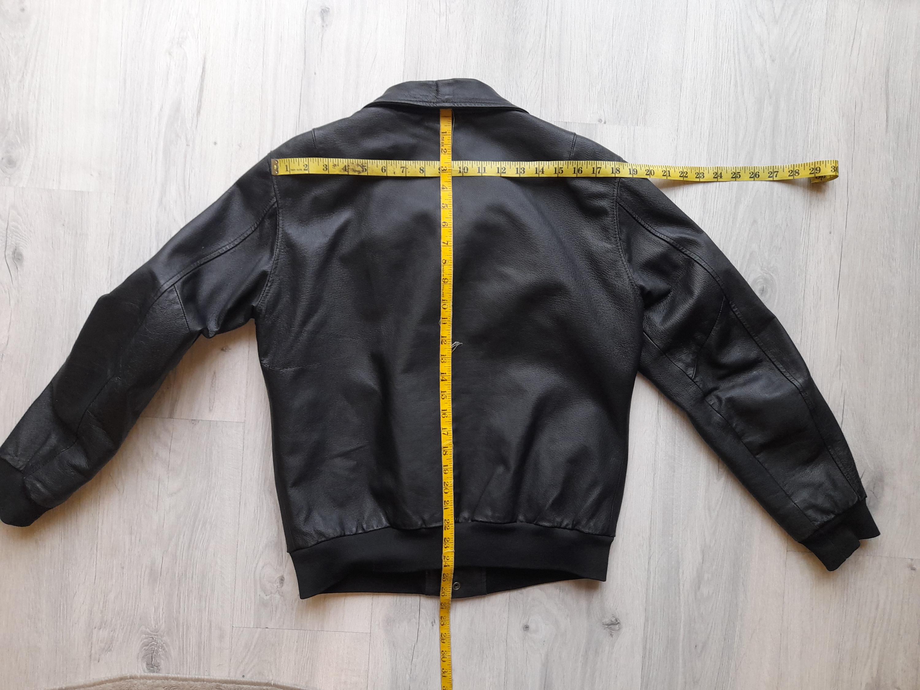 Diesel Vintage Leather Jacket Size L-M Black Bomber Jacket ,diesel