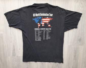 Vintage 2003 USA World Domination Tour , Large Size ,World Domination Tour Tee