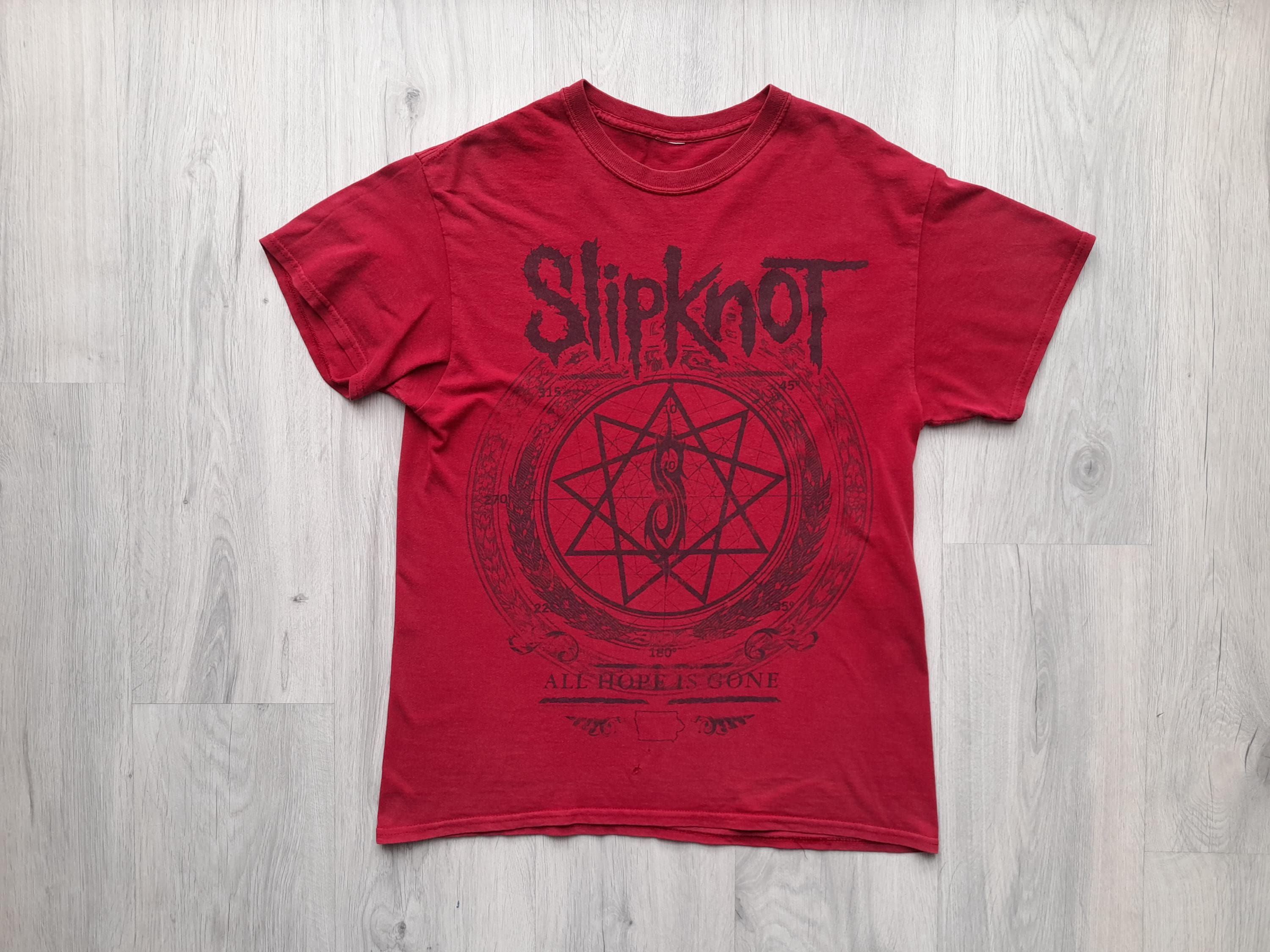 Vintage Slipknot All Hope is Gone T-shirt.medium Size . Slipknot