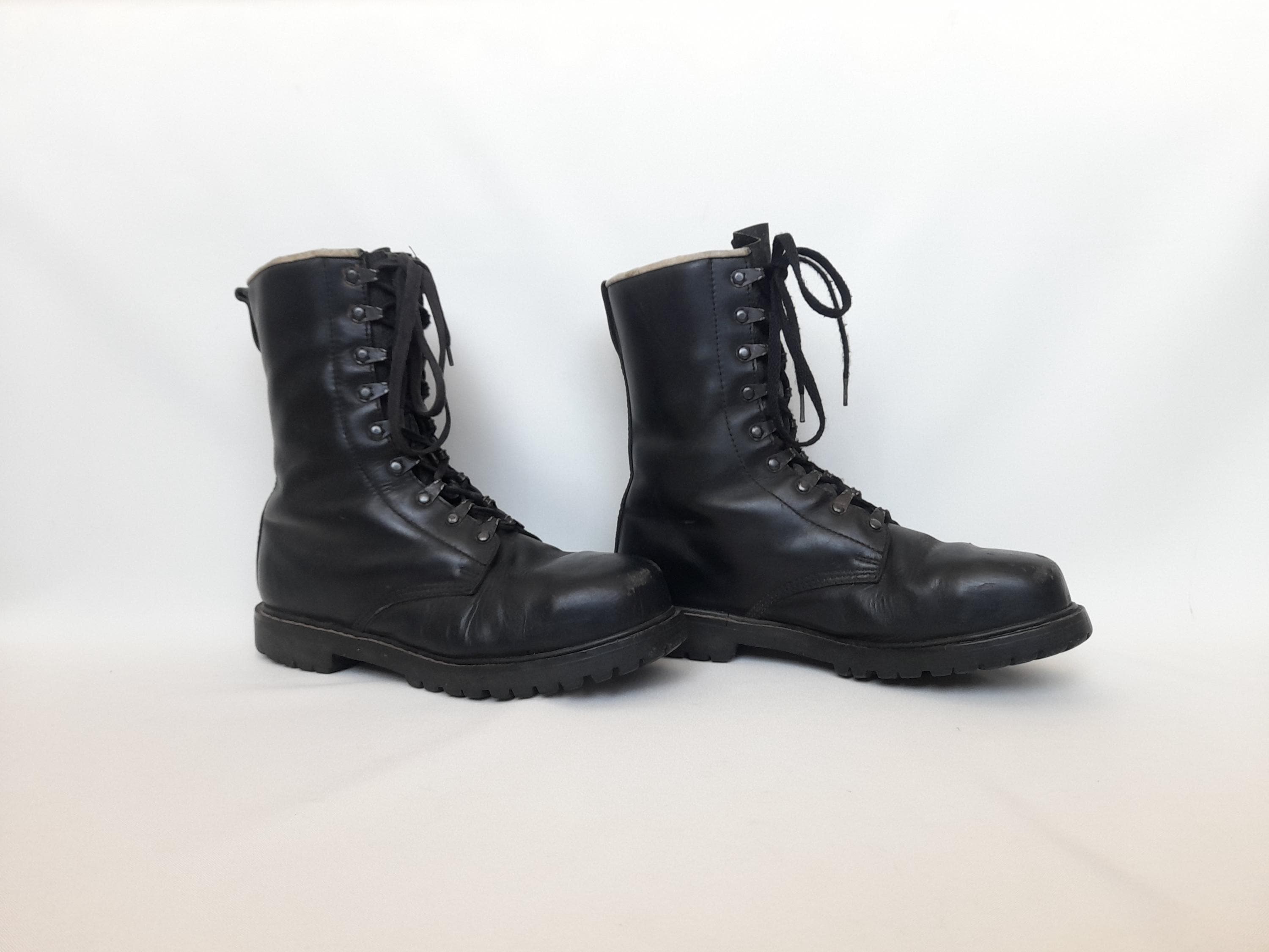 靴 1980s Vintage Combat WaterProof Boots 80s Combat Waterproof Boots - Etsy