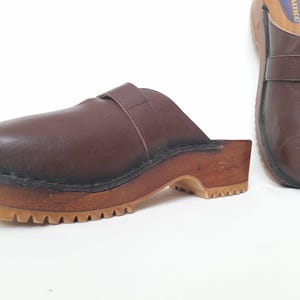 Vintage 80s High Platform Wooden Clogs ,vintage Clogs, Wood Clogs ...