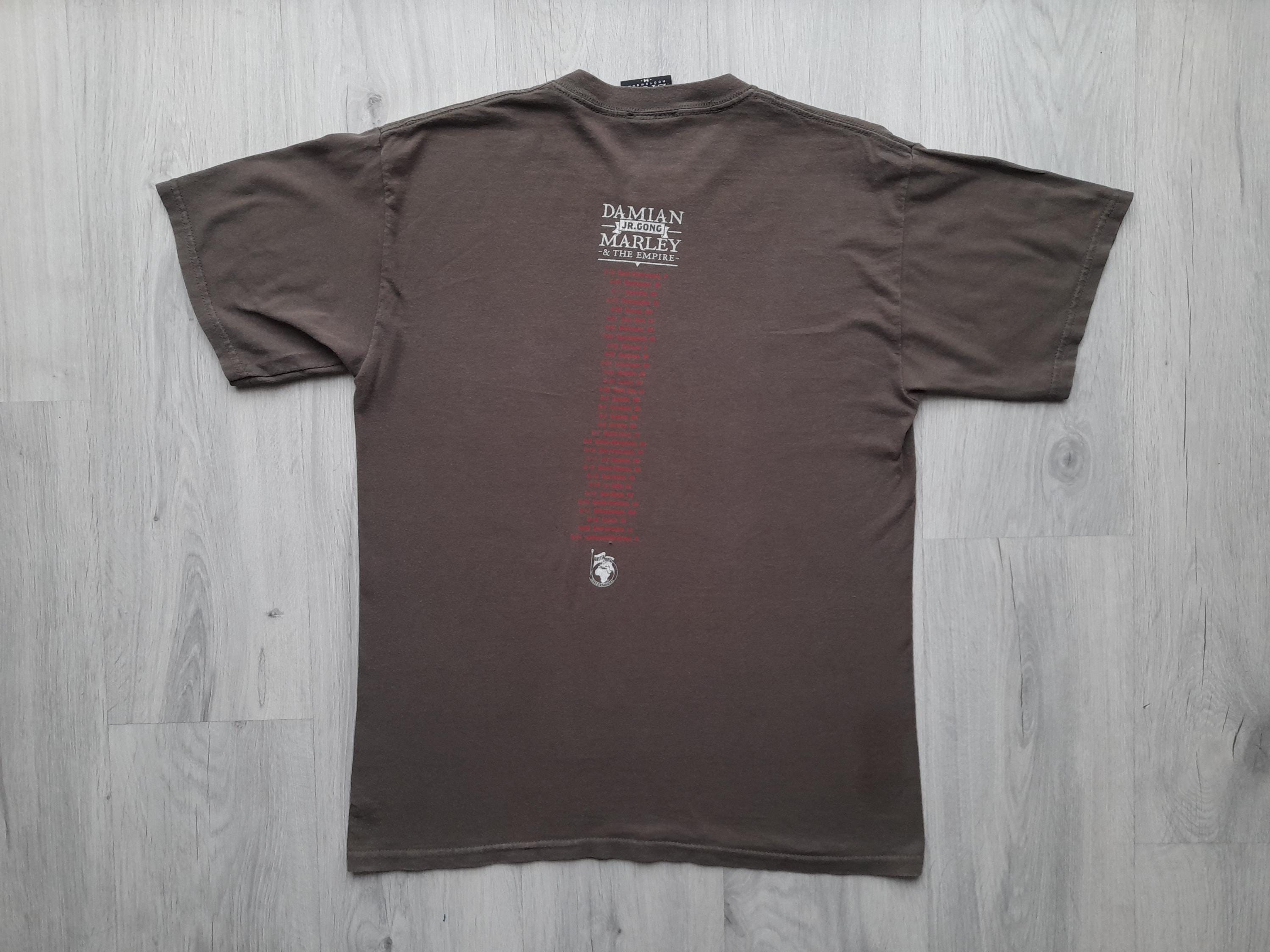 Vintage 2005 Damian Marley Welcome to Jamrock T-shirt .damien 
